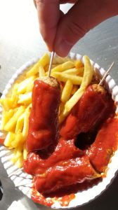 Currywurst im Krasselt`s Imbiss